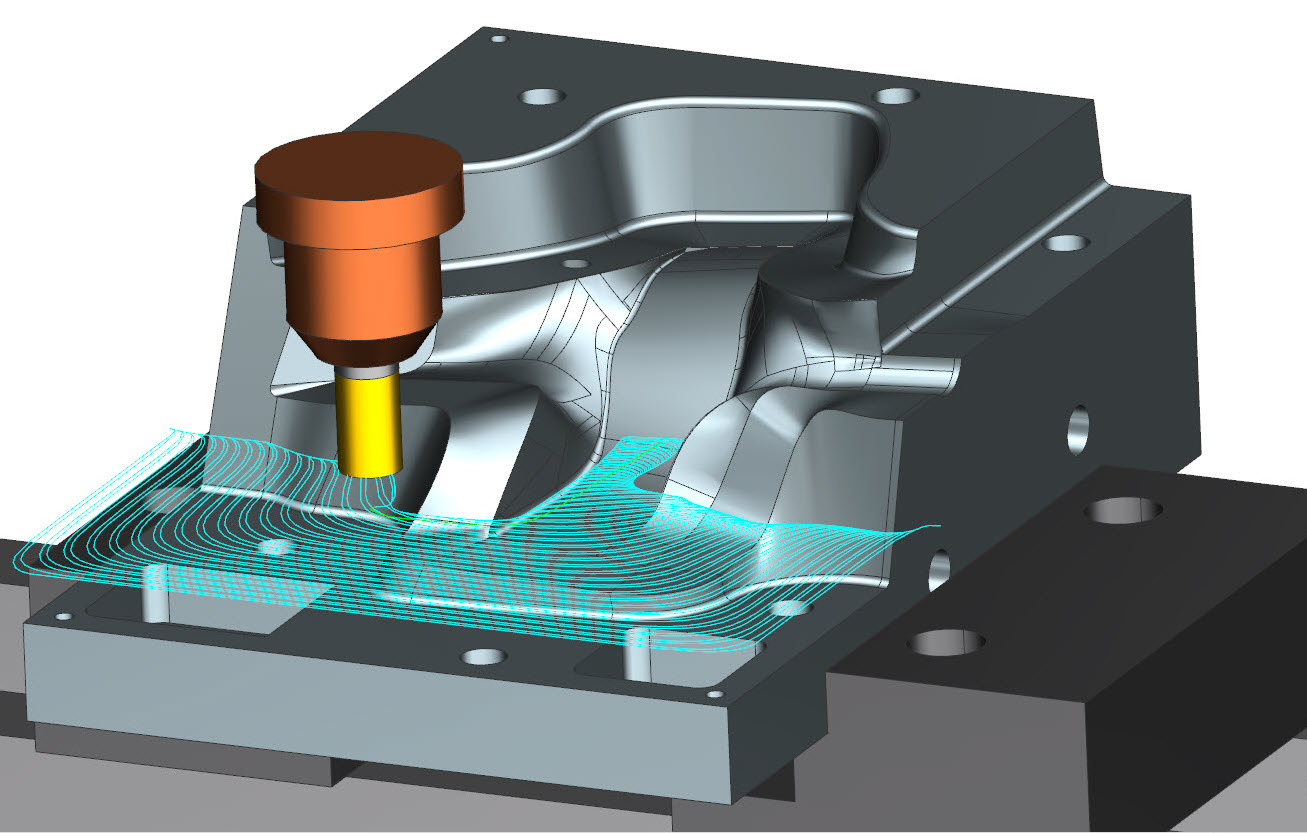 Vectric Roughing 3D Adaptive Roughing | Blognxcad/cam